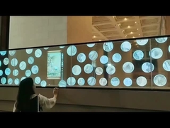 55 pollici pannello auto-emissione trasparente schermo OLED display alta trasparenza OLED interattivo