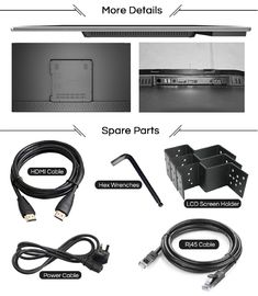 3x3 Full Hd Lcd Display , Ultra Narrow Bezel Curved 4k Video Wall Display